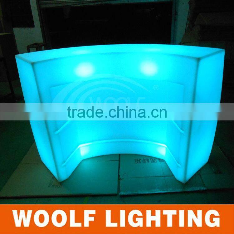 24-48pcs RGB Nightclub Used Rechargeable LED Lighting Bar Counter Bar Furniture