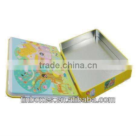 children Puzzles packing tin box