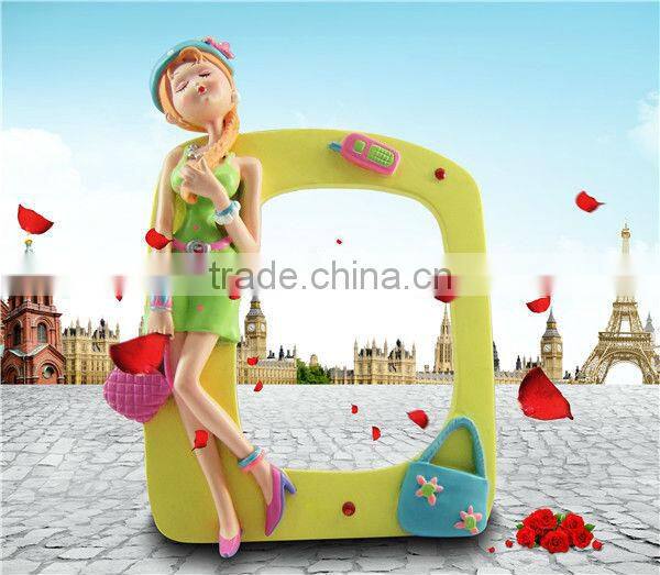 Fashional modern photo frames, resin frame