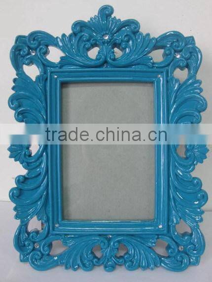 2014 newest beautiful resin photo frame