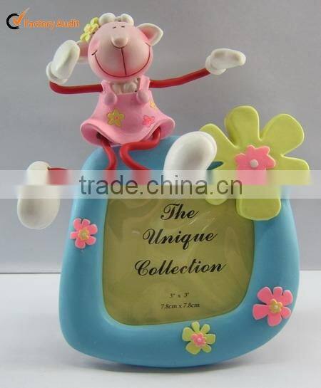 2014 newest beautiful resin photo frame