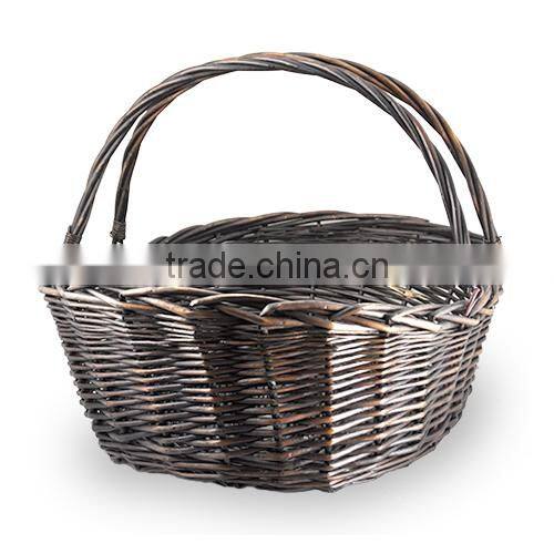 2pcs cheap natural wicker basket liners wholesale+willow basket