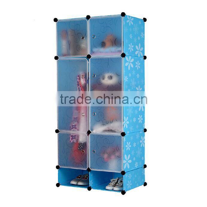 Eight Lattice Grid Wardrobe With Shoe Storage Cabinets DIY Variety Bedroom Wardrobe Lockers