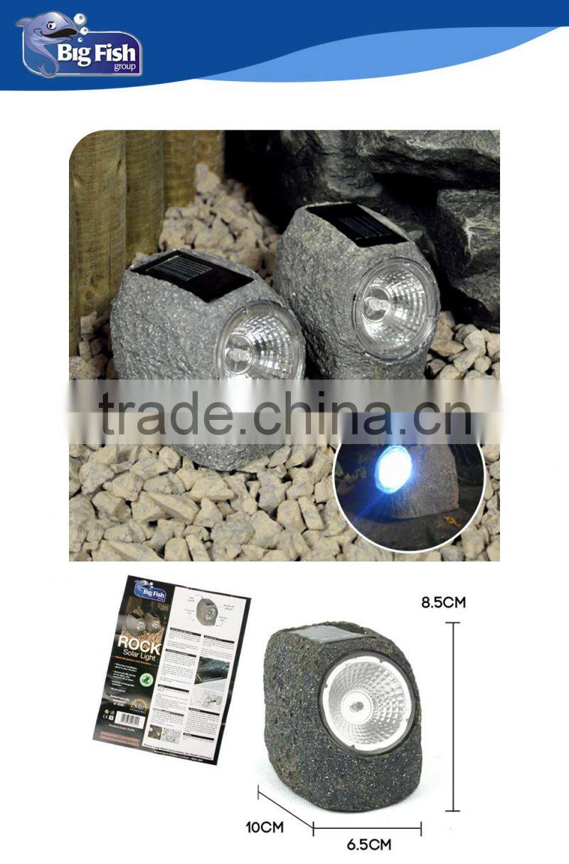 Large Solar 4 Rock Light/Rock Solar Light /GARDEN POLY-RESIN SOLAR LIGHT,ROCK SOLAR LIGHT, STONE SOLAR LIGHT