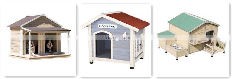 Unique design decorated dog kennel house