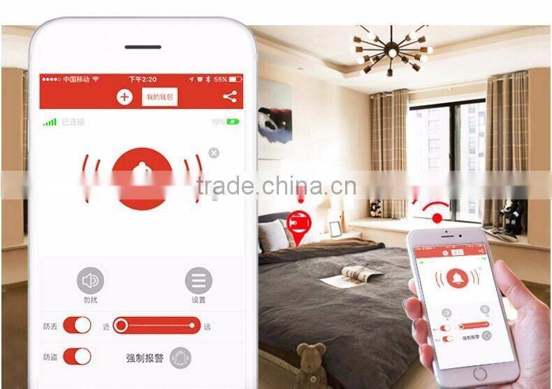 Genuine Leather Wallet, Smart Bluetooth Mobile Control Anti-theft, Anti-lost,Alarm,Multi-functional Business Gift Purse