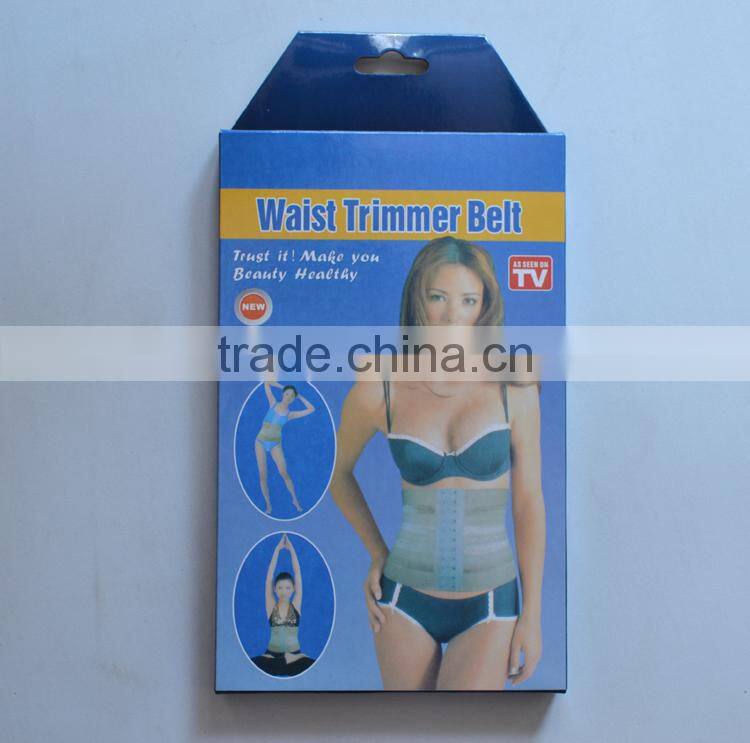 Instant waist trimmer/heat waist belt trimmer/waist trimmer exercise/elastic waist trimmer