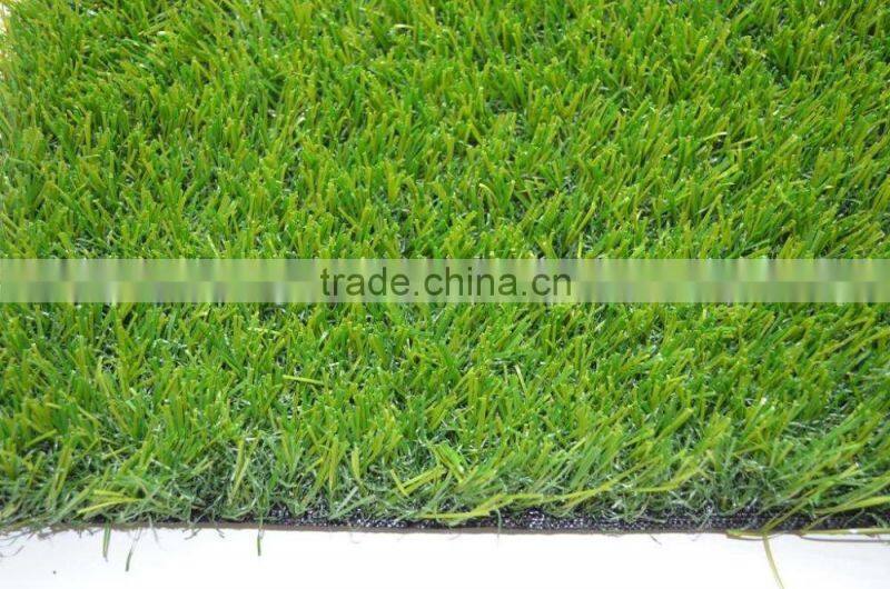 Synthetic plastic land grass turf