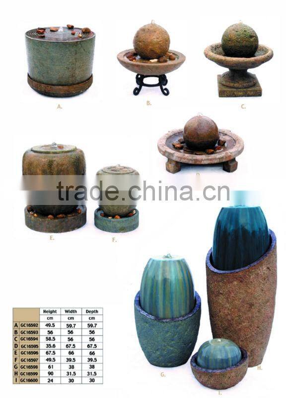 Home garden deco PW-113 antique flowerpot vase fruit bowl basin