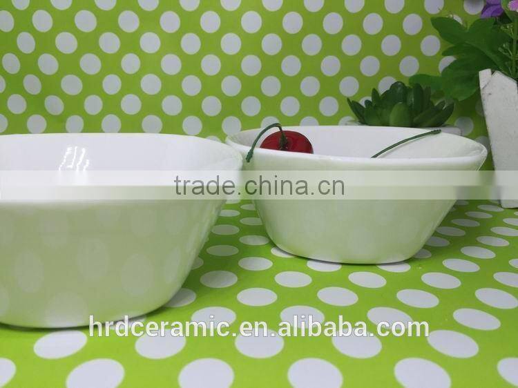 Wholesales Restaurant Cheap Ceramic Porcelain stocked Dinner Dishes