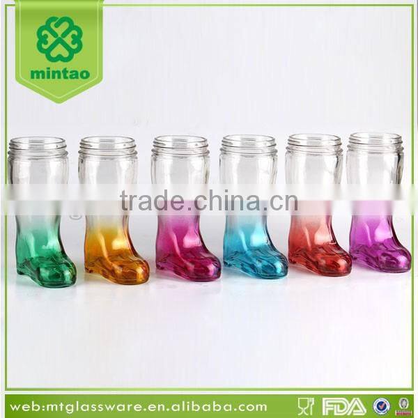 Best Selling Colorful Water Proof Stain Boot Maon Jar