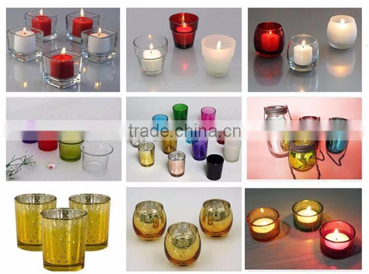 home goods antiques glass candlestick holder