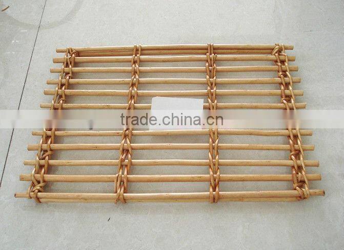 Round wicker sushi plate & wicker plate & wicker tray