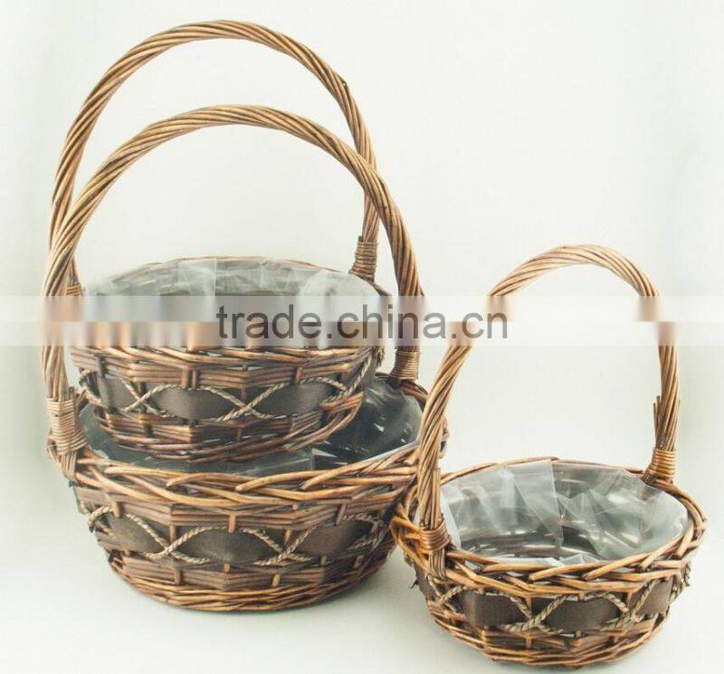 Basket Product Type and Holiday Decoration & Gift Use basket wicker