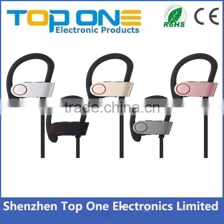 2016 OEM and ODM Private Label Custom Wireless bluetooth headset, wholsale cheap bluetooth earphone for sport