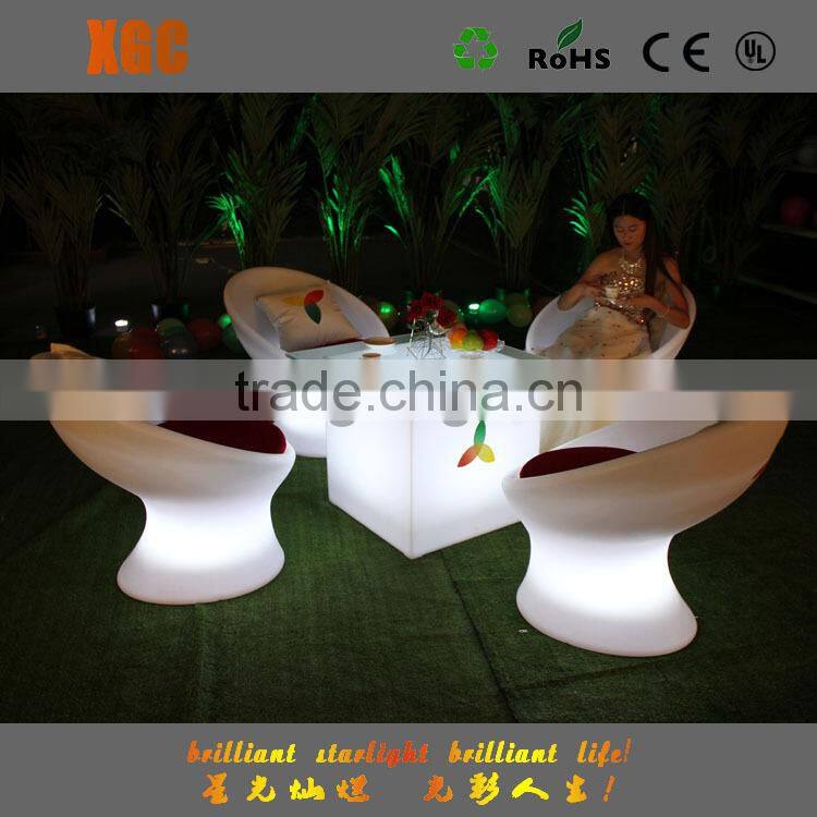 Bar tables lighting, glow table 4 pcs a set