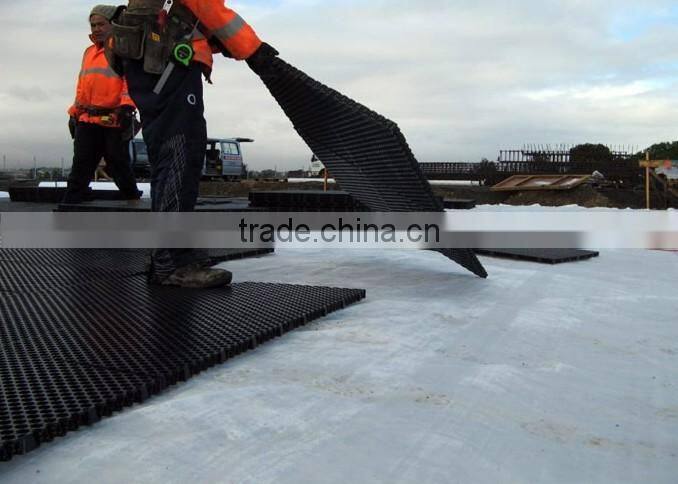 Drainage Cells Retaining Walls for Foundations