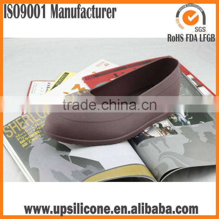 Flexible rubber man dress shoe Galoshes over shoes pvc overshoes