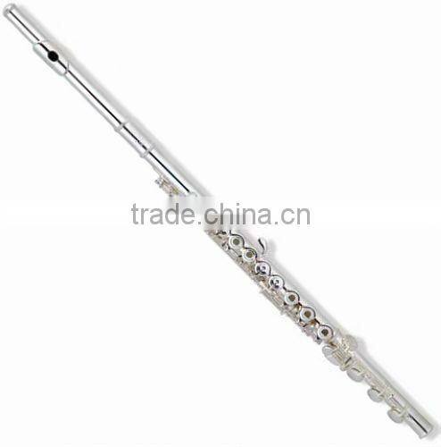 open hole C key metal flute for sale
