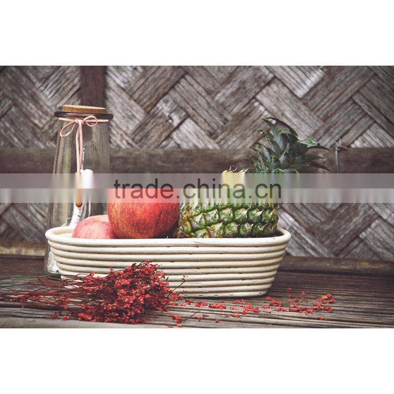 Rattan bamboo bowl / wholesale cheap price fruit basket, non toxic rattan bowl