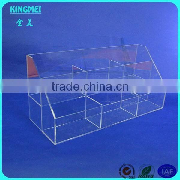 Acrylic Makeup Cosmetic Organizer Storage Box for Cosmetic 12 Branch Lipstick