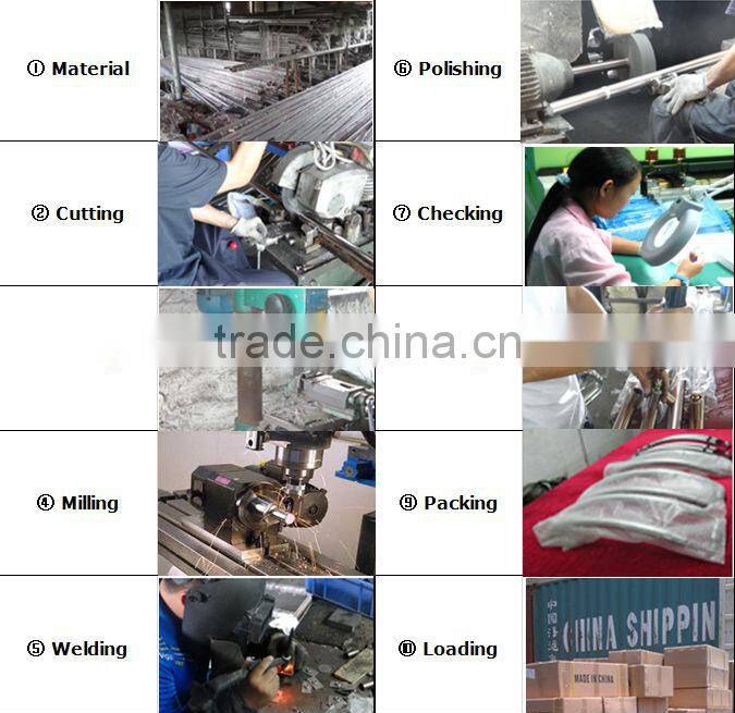 2014 S Shape Glass Door Handle Manufacturer