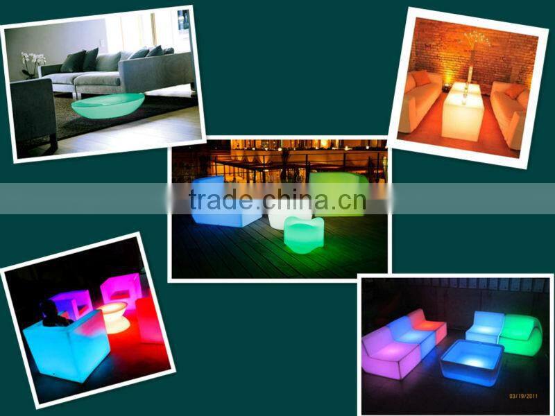 color change outdoor furnitures/LED sofa/LED sofa furniture YM-LS787867