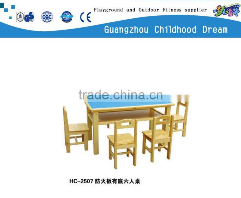 (HC-2507) Popular design child table kids study table and chair