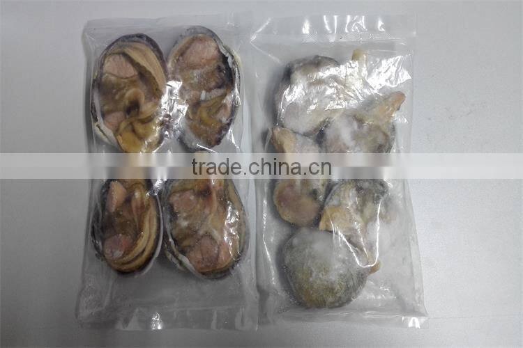 hot sale frozen raw half shell washington clams with various sizes