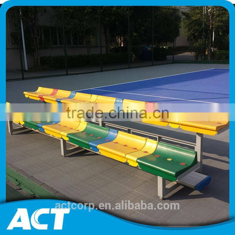 4-row bleacher and stadium seat