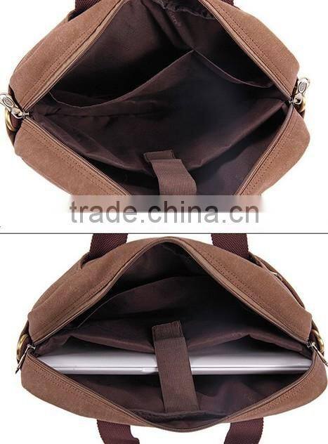 New design fashion vintage briefcase computer laptop bag