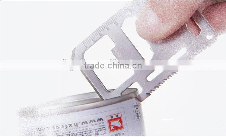 Hot useful outdoor camping knife card tool camping knife stainless steel