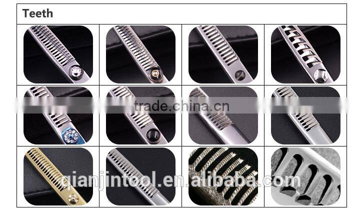 Salon Tool Professional Hair Cutting Scissors Diamond Ball Bearing Screw Thinning Scissors apanese technology stainless steel