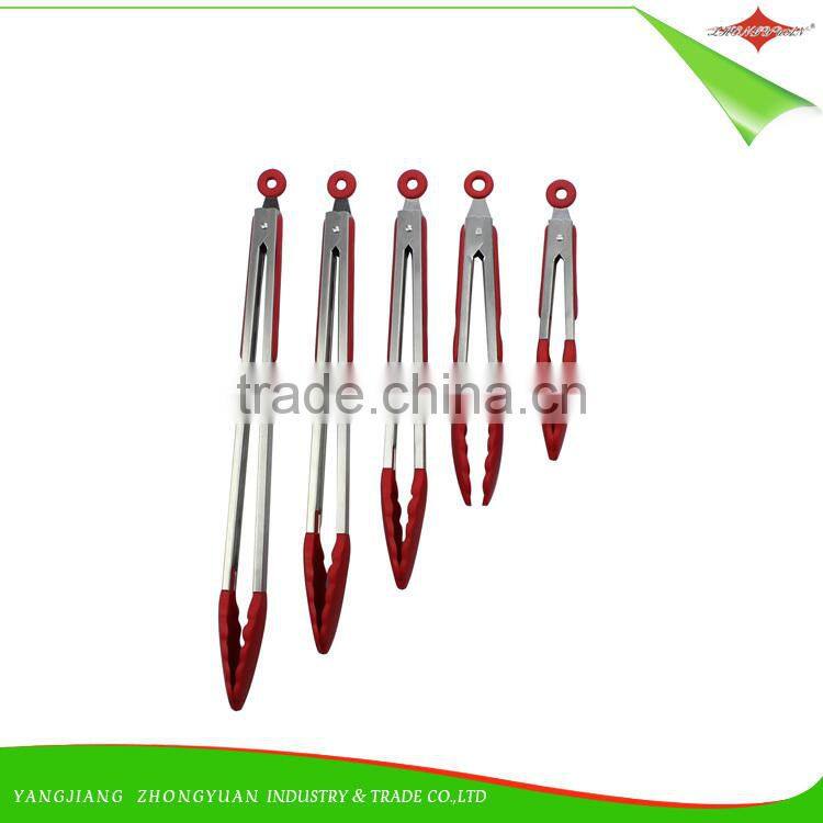 ZY-H1040 mini palm shape silicone food tong for promotional gift