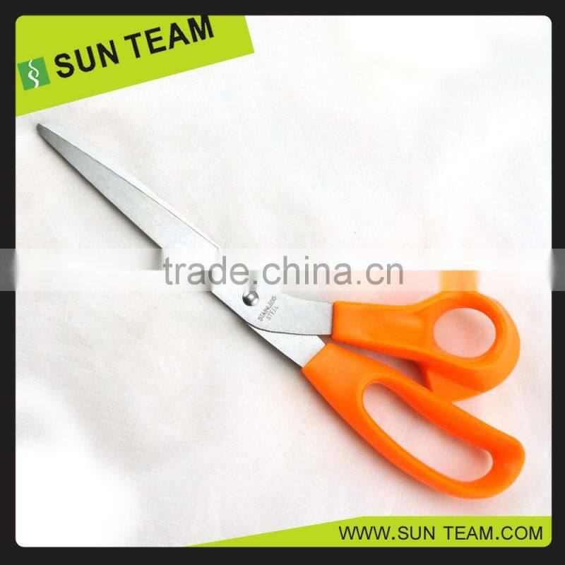 SC176 10" stainless steel plastic handle tailor heated scissors for fabric