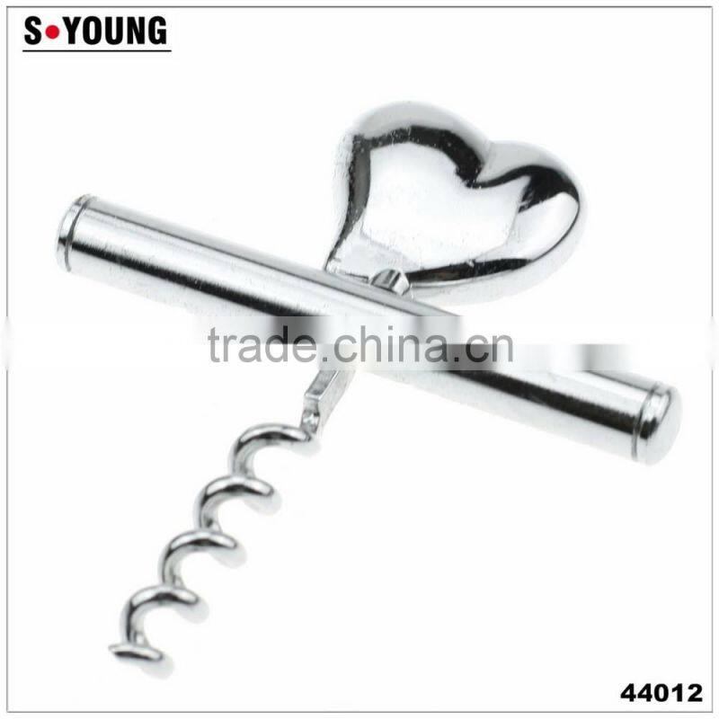44012 Wedding Heart Shape Wine Corkscrew