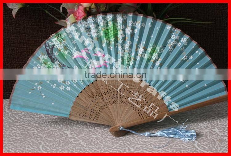 Professional manufacture high quality bamboo hand fan
