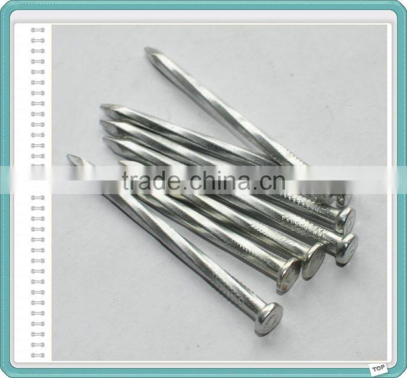 Galvanized Grooved/Angular Spiral Concrete Construction Nails