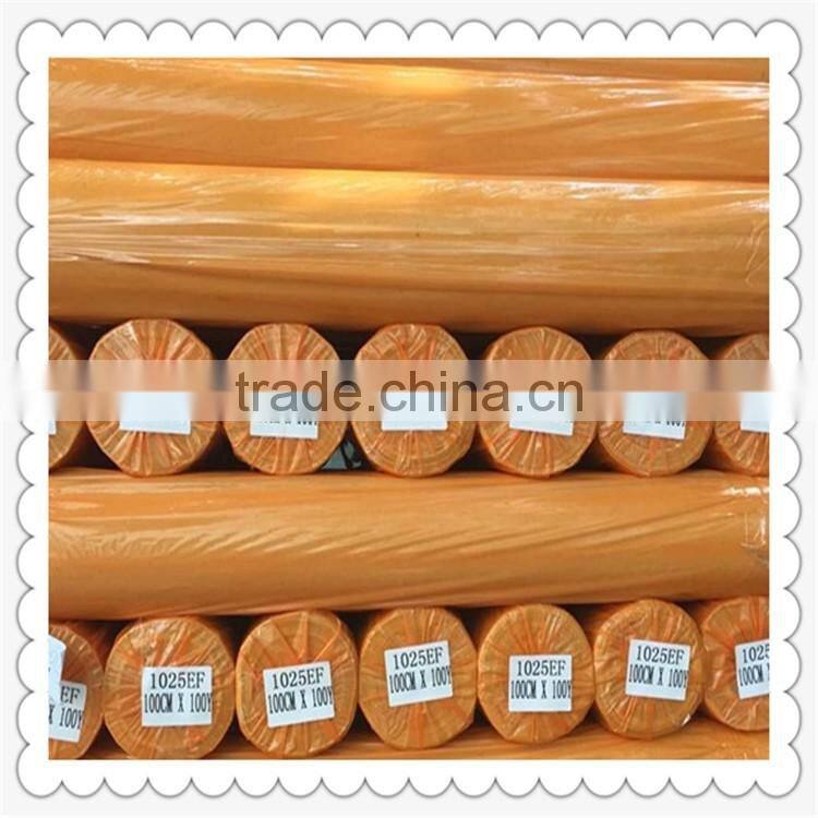 High quality eco-friendly Non woven polyester felt 1mm polyester fabric for garment /gift box China supplier