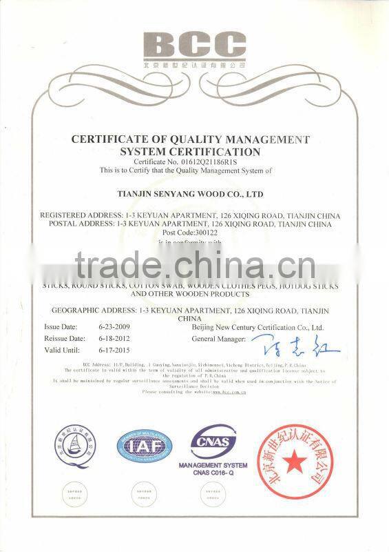 wooden medical make colored cotton swab holder