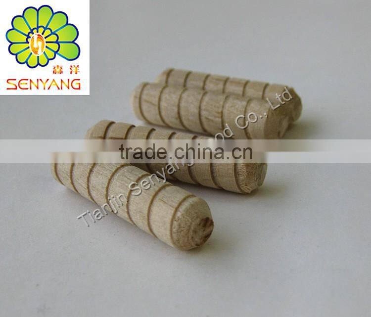 knurled furniture wooden decorative dowel nut