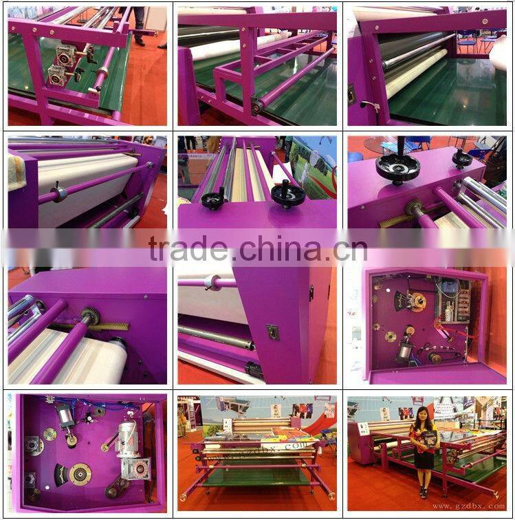 Chinese factory supply wholesale price dye roller sublimation printing heat transfer machine