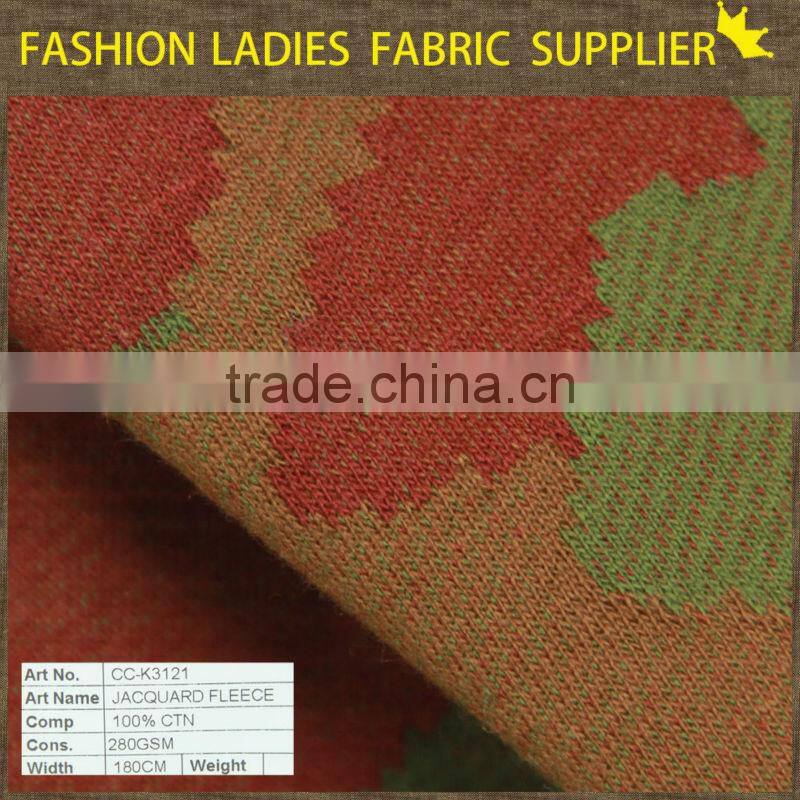 knit jacquard fleece, fashion jacquard fleece,popular jacquard fleece