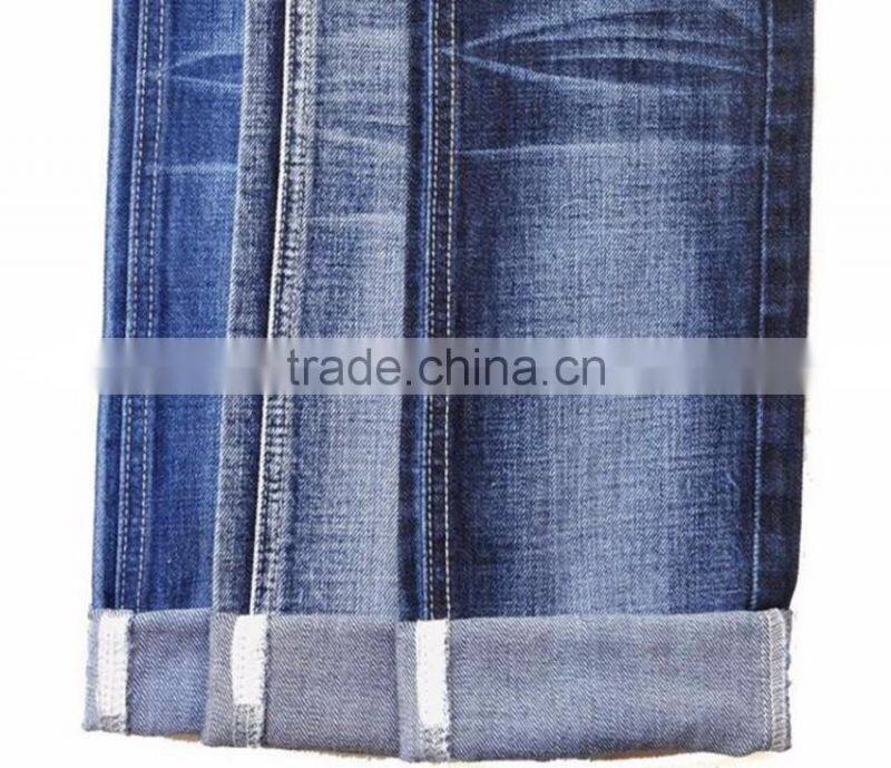 100% cotton denim blue jeans twill woven fabric 6404 high quality weight 11.5oz for garment clothes clothing bag toy shoes