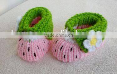 warmly fashion leather baby shoes
