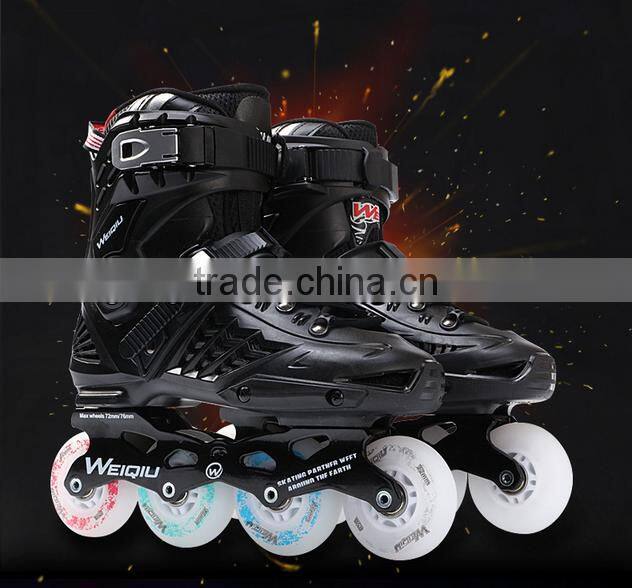TPR light up inline roller shoes led skating shoes in India