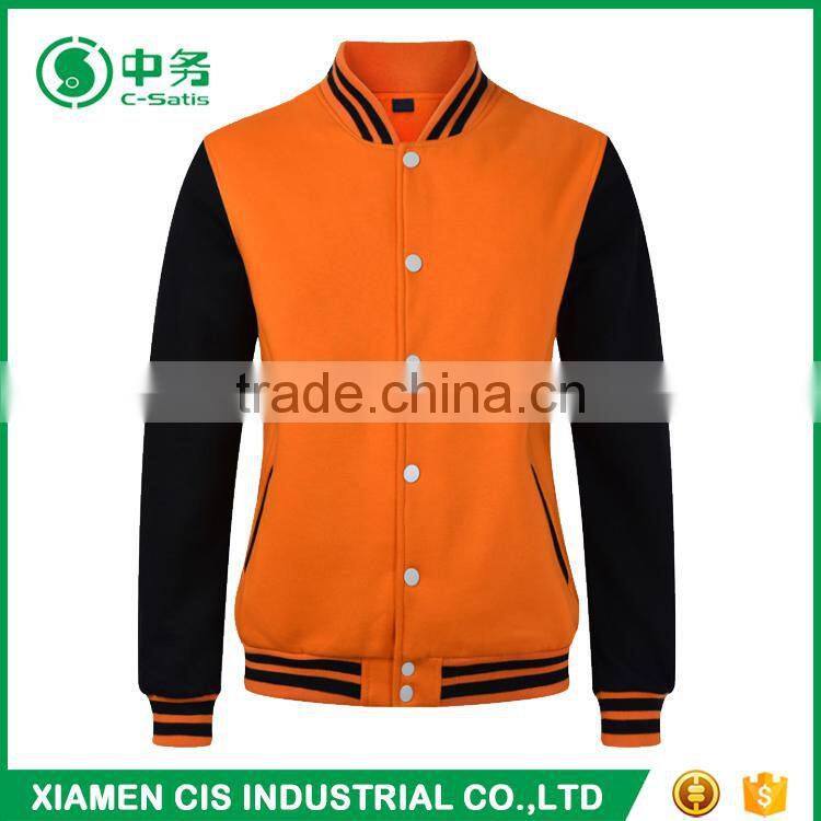 Top Fashion Custom Made Slim Fit Korean Style Royal Blue Mens School Varsity Jacket