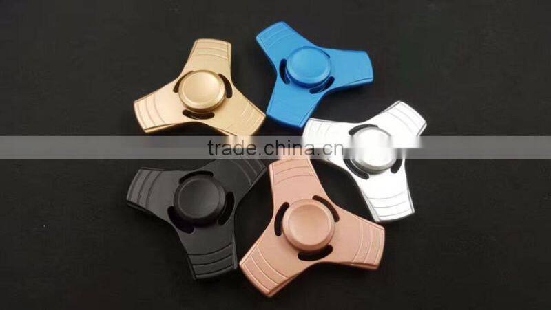2017 New fingertip gyro spinner fidget hand fidget spinner toy Hot product baby toy colorful