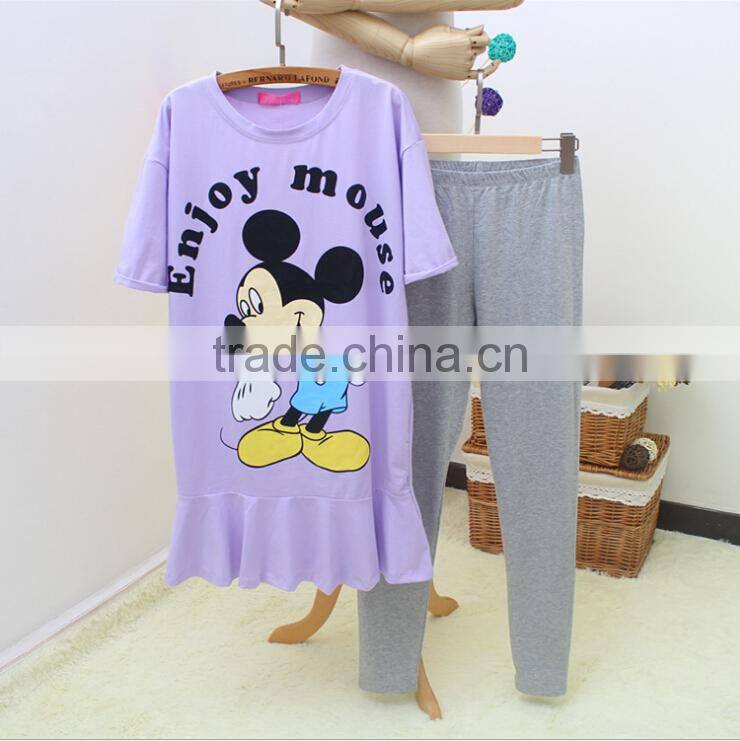 China manufacturer women minion pajamas, pajamas for women funny couples pajamas made in China