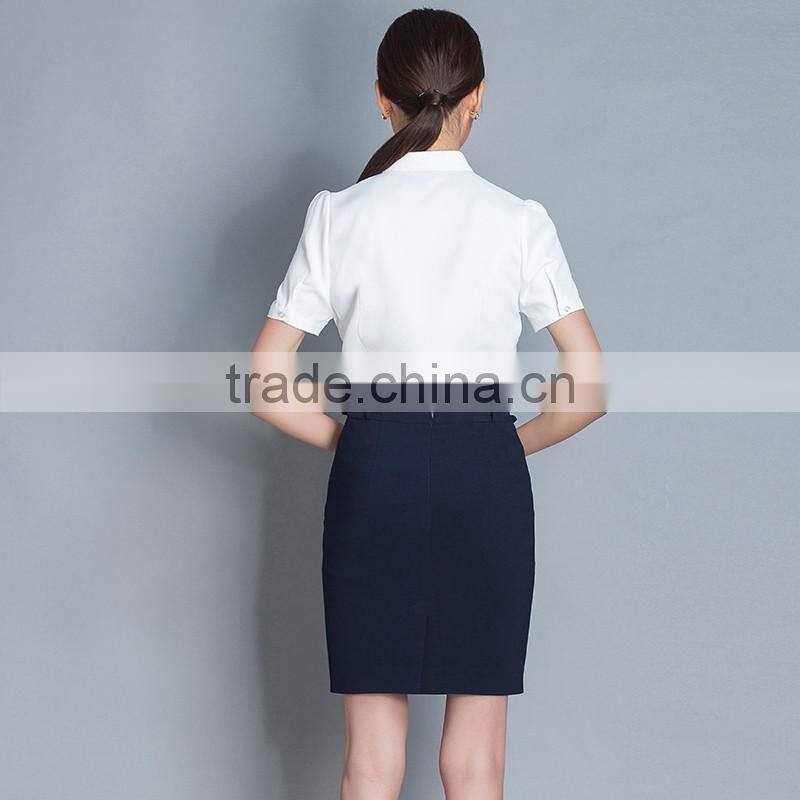 China Supplier Uniform Factory Shirt Skirt Airline Stewardess
